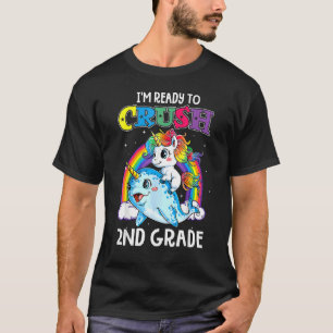 Camiseta Estoy listo para aplastar a la Unicornio de segund
