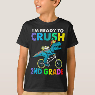 Camiseta Estoy listo para aplastar a los chicos de segundo 