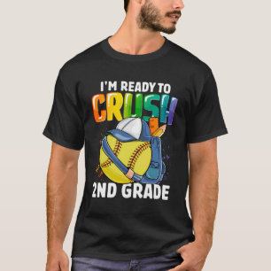 Camiseta Estoy Listo Para Aplastar A Los Chicos De Softbol