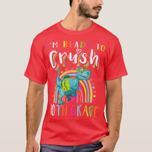 Camiseta Estoy listo para aplastar a los dinosaurios de déc