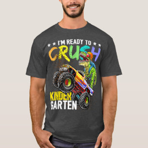 Camiseta Estoy listo para aplastar a los dinosaurios de los