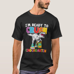 Camiseta Estoy listo para aplastar a los dinosaurios de los