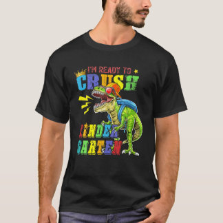 Camiseta Estoy listo para aplastar a los dinosaurios de los