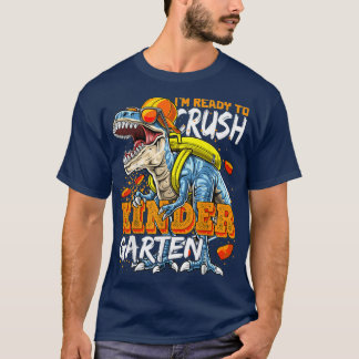 Camiseta Estoy listo para aplastar a los dinosaurios de los