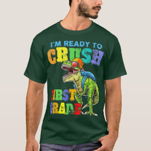 Camiseta Estoy listo para aplastar a los dinosaurios de pri