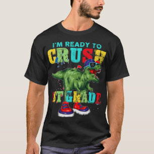 Camiseta Estoy listo para aplastar a los dinosaurios de pri