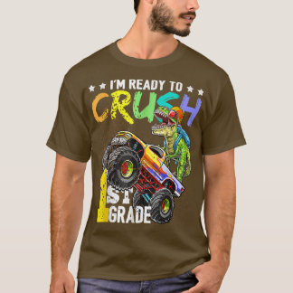 Camiseta Estoy listo para aplastar a los dinosaurios de pri