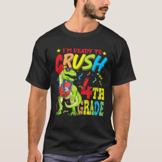 Camiseta Estoy Listo Para Aplastar A Los Dinosaurios Rex De