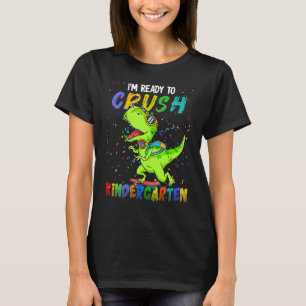 Camiseta Estoy listo para aplastar a los jardines de infant