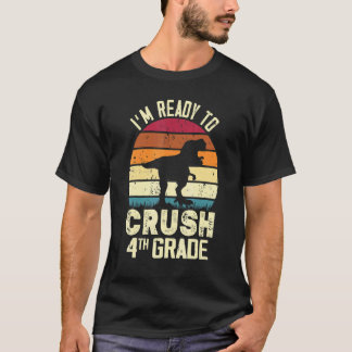Camiseta Estoy listo para aplastar a los maestros de dinosa