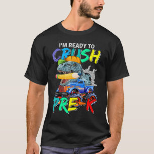 Camiseta Estoy listo para aplastar a los monjes preK Truck
