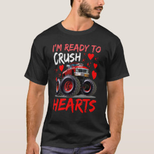 Camiseta Estoy listo para aplastar a los Monstruos Camioner