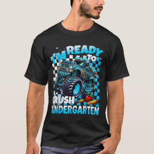 Camiseta Estoy Listo Para Aplastar A Los Monstruos De Jardí