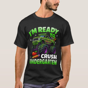 Camiseta Estoy Listo Para Aplastar A Los Monstruos De Jardí