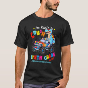 Camiseta Estoy listo para aplastar a los Monstruos de sexto