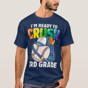 Camiseta Estoy Listo Para Aplastar A Los Niños De Béisbol D