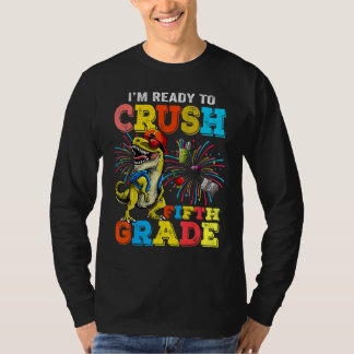 Camiseta Estoy listo para aplastar a los niños de dinosauri