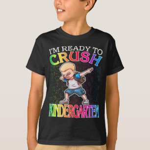 Camiseta Estoy listo para aplastar a los niños de kindergar