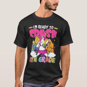Camiseta Estoy Listo Para Aplastar A Niños Unicornios De 6º