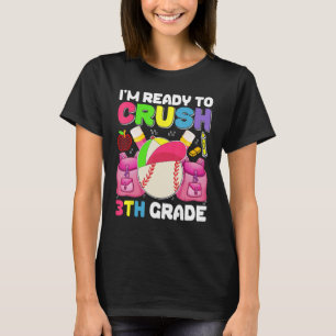 Camiseta Estoy listo para aplastar a un fanático del béisbo