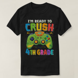 Camiseta Estoy listo para aplastar a un jugador de cuarto g