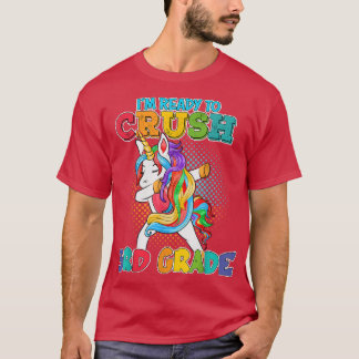 Camiseta Estoy Listo Para Aplastar A Unicornio De 3er Grado