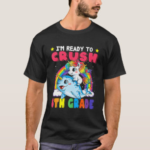 Camiseta Estoy listo para aplastar a Unicornio de sexto gra