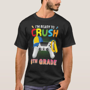 Camiseta Estoy listo para aplastar al jugador de videojuego