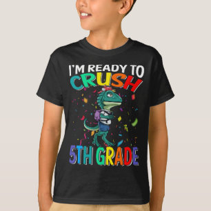 Camiseta Estoy listo para aplastar al rapero de 5º grado de