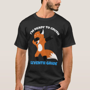 Camiseta Estoy listo para aplastar al zorro de undécimo gra