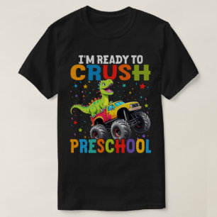 Camiseta Estoy Listo Para Aplastar Camión De Monstruo T Rex
