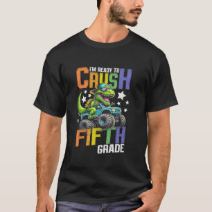 Camiseta Estoy Listo Para Aplastar Dinosaurio De Camión Mon