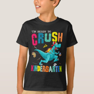 Camiseta Estoy listo para aplastar dinosaurio de jardín de
