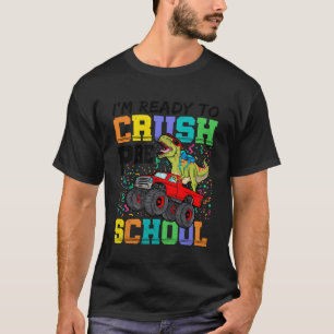 Camiseta Estoy Listo Para Aplastar Dinosaurio De Preescolar
