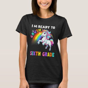 Camiseta Estoy listo para aplastar el arco iris de Unicorni