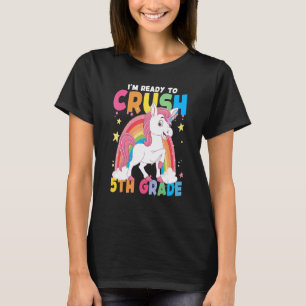 Camiseta Estoy listo para aplastar el arco iris de Unicorni