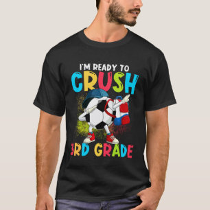 Camiseta Estoy listo para aplastar el balón de fútbol de 3e