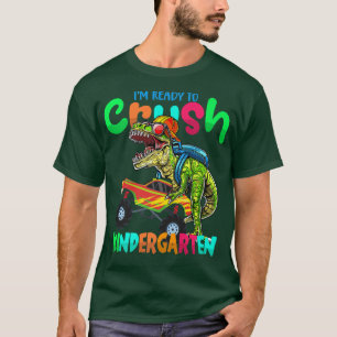 Camiseta Estoy listo para aplastar el bote de dinosaurios d