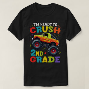 Camiseta Estoy listo para aplastar el camión de Monstruo de