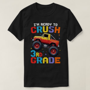 Camiseta Estoy listo para aplastar el camión de Monstruo de