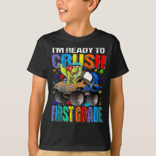 Camiseta Estoy listo para aplastar el camión de monstruos d