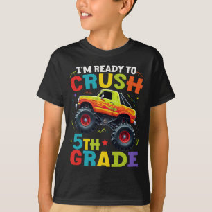 Camiseta Estoy listo para aplastar el camión de monstruos d