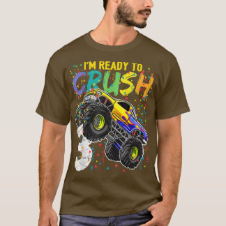 Camiseta Estoy listo para aplastar el camión de tres meses