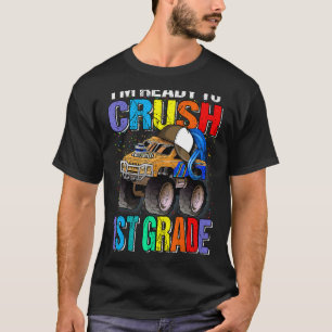 Camiseta Estoy listo para aplastar el Camión Monstruo de 1e