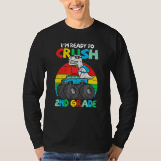 Camiseta Estoy listo para aplastar el Camión Monstruo de 2º