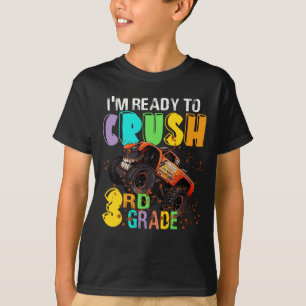 Camiseta Estoy listo para aplastar el camión monstruo de t