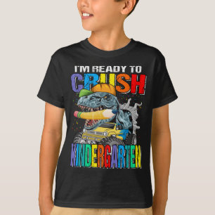 Camiseta Estoy listo para aplastar el dinosaurio de guarder