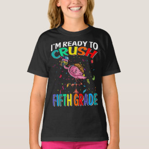 Camiseta Estoy listo para aplastar el flamenco de quinto gr