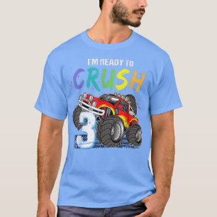 Camiseta Estoy listo para aplastar el gracioso camión gráfi