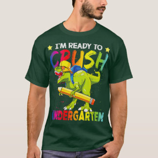 Camiseta Estoy listo para aplastar el jardín de infancia 10
